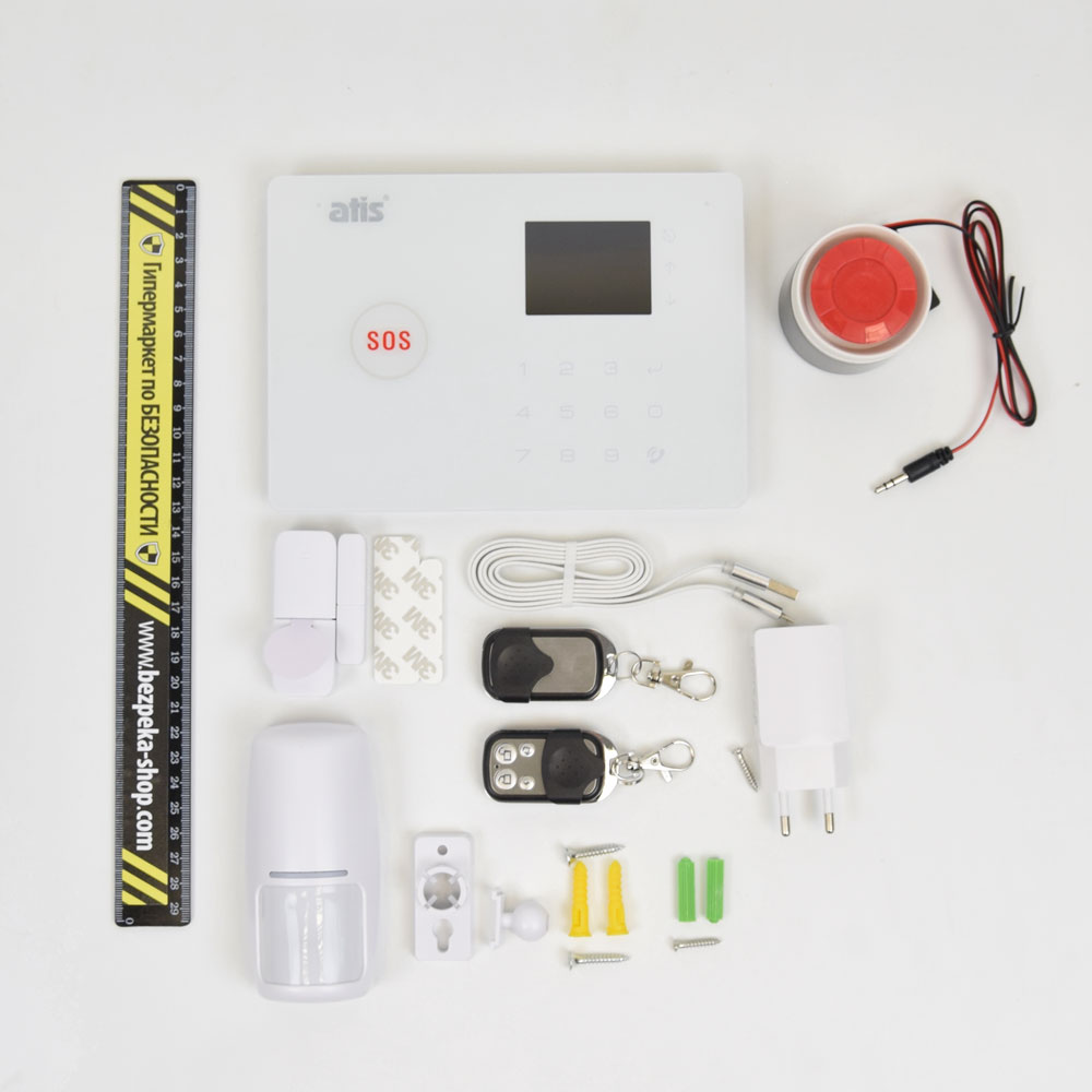 Комплект бездротової сигналізації Atis Kit GSM+WiFi 130T з підтримкою застосунку Tuya Smart - Зображення 3