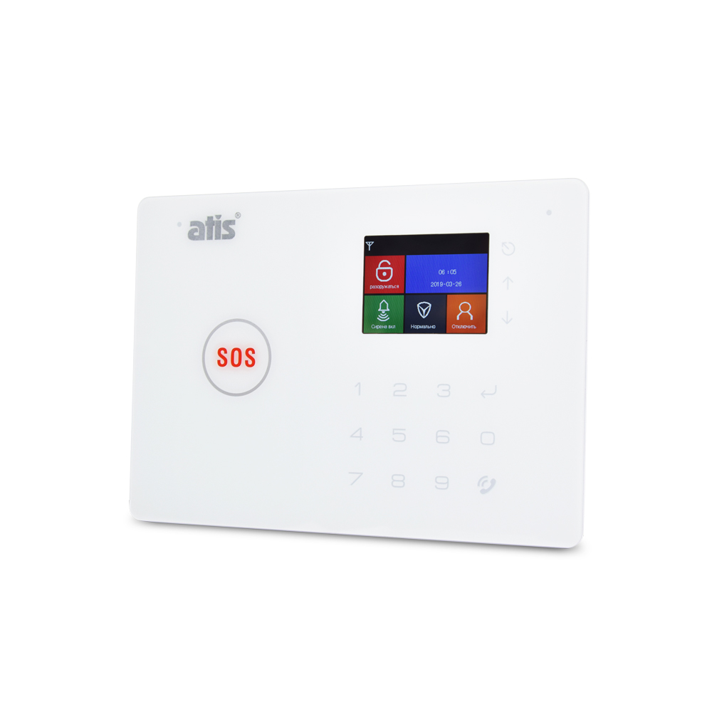Комплект бездротової сигналізації Atis Kit GSM+WiFi 130T з підтримкою застосунку Tuya Smart - Зображення 2