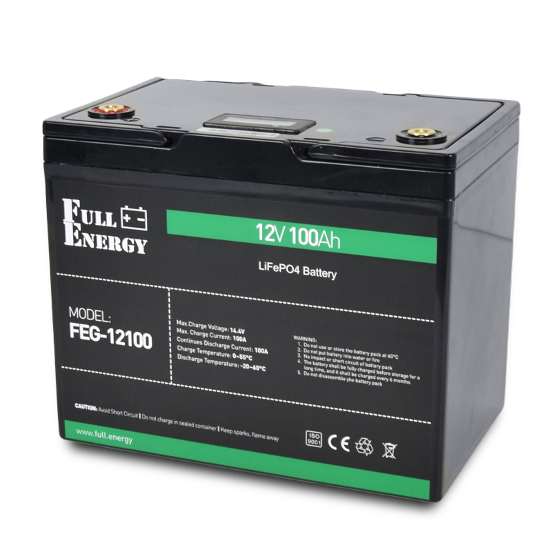 Акумуляторна батарея Full Energy FEG-12100 (LiFePo4) літій залізо-фосфатна 12В 100Аг