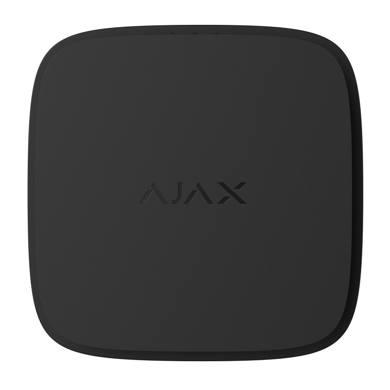 Бездротовий датчик температури Ajax FireProtect 2 SB (Heat/CO) black з сенсором чадного газу
