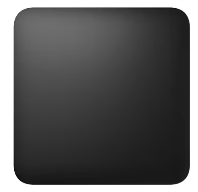 Розумний одноклавішний вимикач світла Ajax LightSwitch 1-gang black