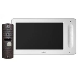 Комплект відеодомофону Arny AVD-7006 white + copper