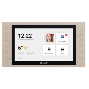 IP-відеодомофон BAS-IP AT-10 gold з Android
