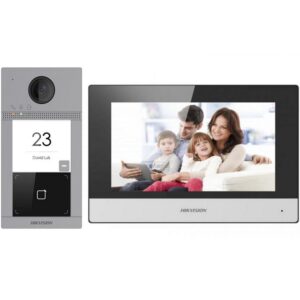 Комплект Wi-Fi IP-відеодомофона Hikvision DS-KIS604-P