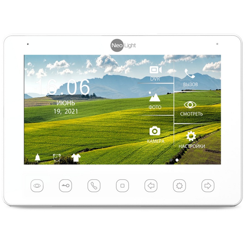 Відеодомофон NeoLight Omega+ HD white