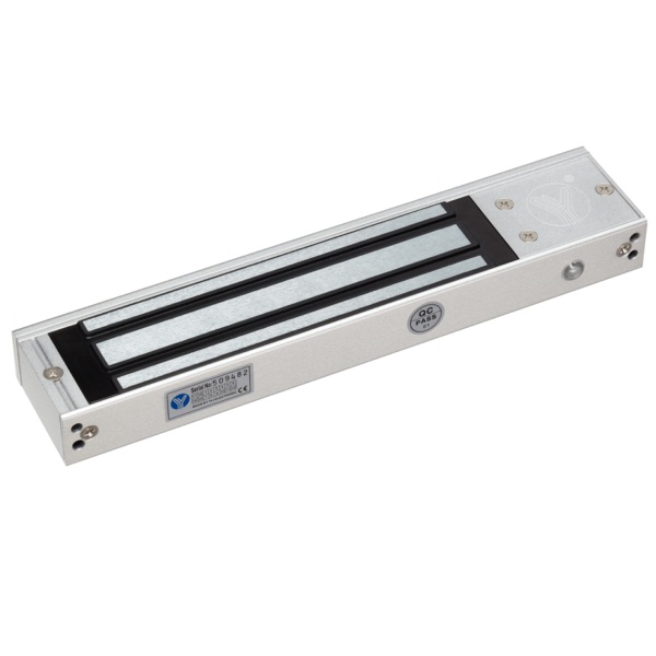 Електромагнітний замок Yli Electronic YM-350N(LED)-DS з датчиком стану дверей і замка, світловою індикацією