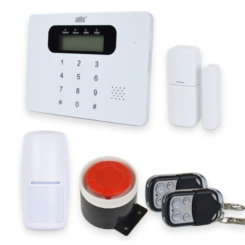 Комплект бездротової сигналізацій Atis Kit GSM 100 з вбудованою клавіатурою