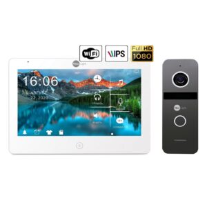 Комплект відеодомофона NeoLight Mezzo HD WF / Solo FHD Graphite