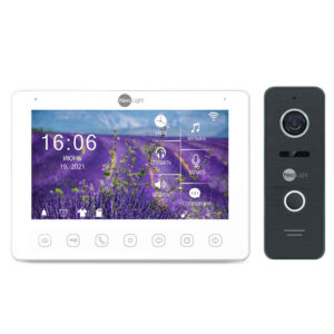 Комплект відеодомофона NeoKIT HD+ WF Black