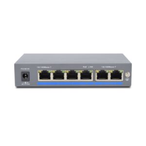 4-портовий PoE комутатор Atis PoE-1006-4P/250m некерований