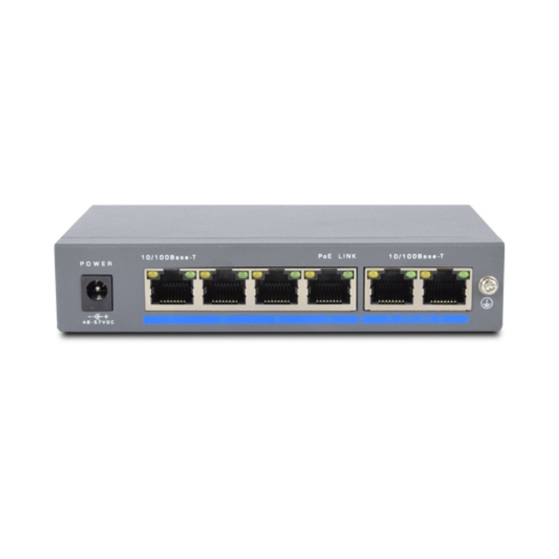4-портовий PoE комутатор Atis PoE-1006-4P/250m некерований