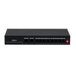 8-портовий PoE комутатор Dahua DH-PFS3010-8ET-65 некерований