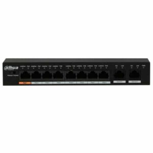 8-портовий PoE комутатор Dahua DH-PFS3010-8ET-96 некерований