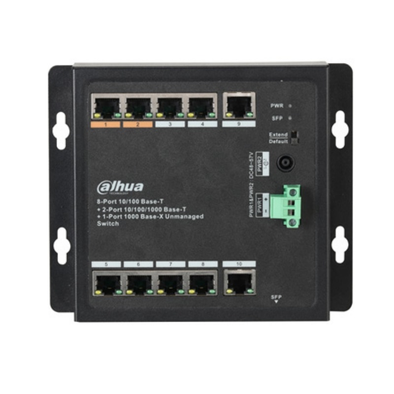 8-портовий PoE комутатор Dahua DH-PFS3111-8ET-96-F