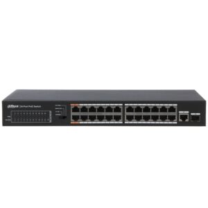24-портовий PoE комутатор Dahua DH-PFS3125-24ET-190 керований