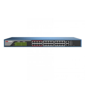 24-портовий PoE комутатор Hikvision DS-3E0326P-E(B) некерований