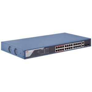 24-портовий PoE комутатор Hikvision DS-3E1326P-EI керований