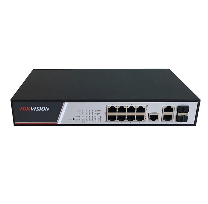 8-портовий PoE комутатор Hikvision DS-3E2310P керований