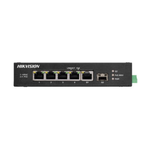4-портовий PoE комутатор Hikvision DS-3T0306HP-E/HS некерований