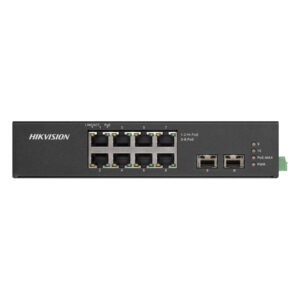 8-портовий PoE комутатор Hikvision DS-3T0510HP-E/HS некерований