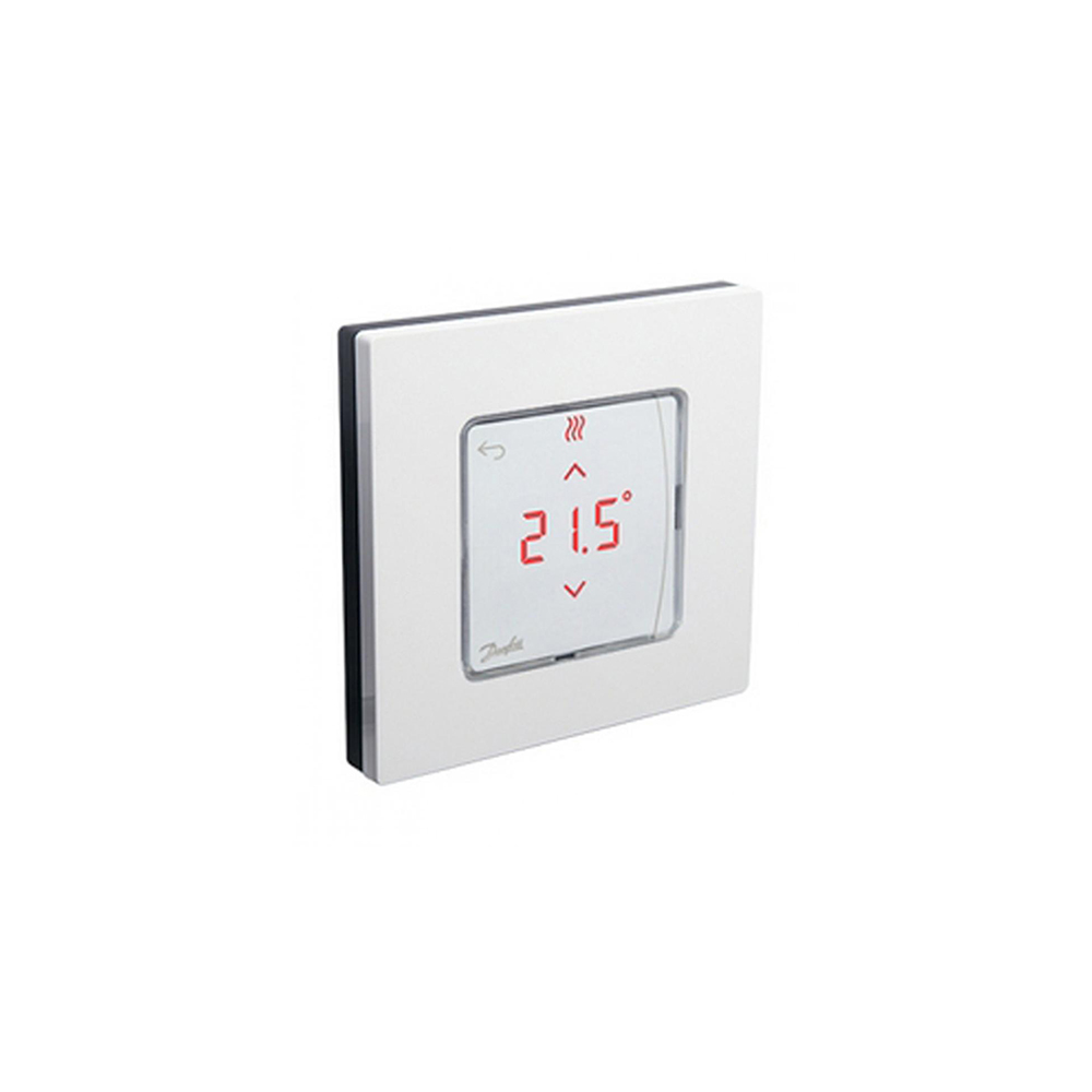 Терморегулятор Danfoss Icon RT Display On-Wall 0-40 °C, сенсорний, накладний, 24V, 088U1055 Danfoss 14323