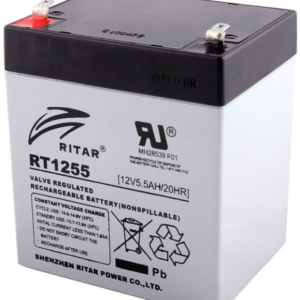 Акумуляторна батарея Ritar AGM 12V 5.5Ah Gray (RT1255)