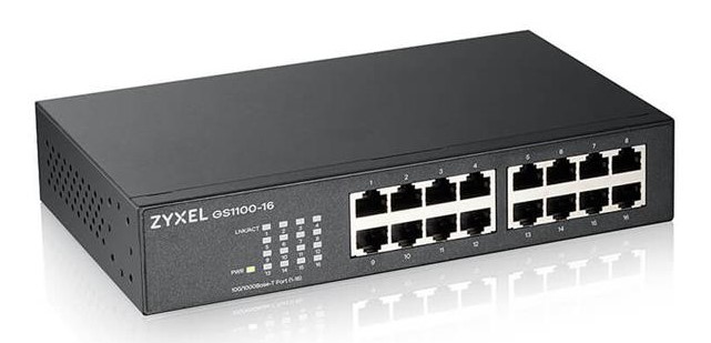 Комутатор ZYXEL GS1100-16 (GS1100-16-EU0103F) ZYXEL 18004