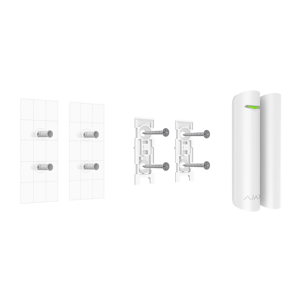 Кріпильна панель Ajax SmartBracket для DoorProtect White