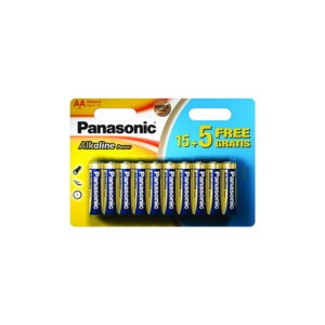 Батарейка Panasonic Alkaline Power AA BLI 20шт (LR6REB/20BW) Panasonic 12245