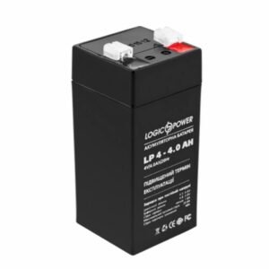 Акумулятор LogicPower LPM 4V 4АH (LPM 4-4 AH) LogicPower 2824