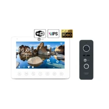 Комплект відеодомофона Neolight NeoKIT HD+ WiFi Black