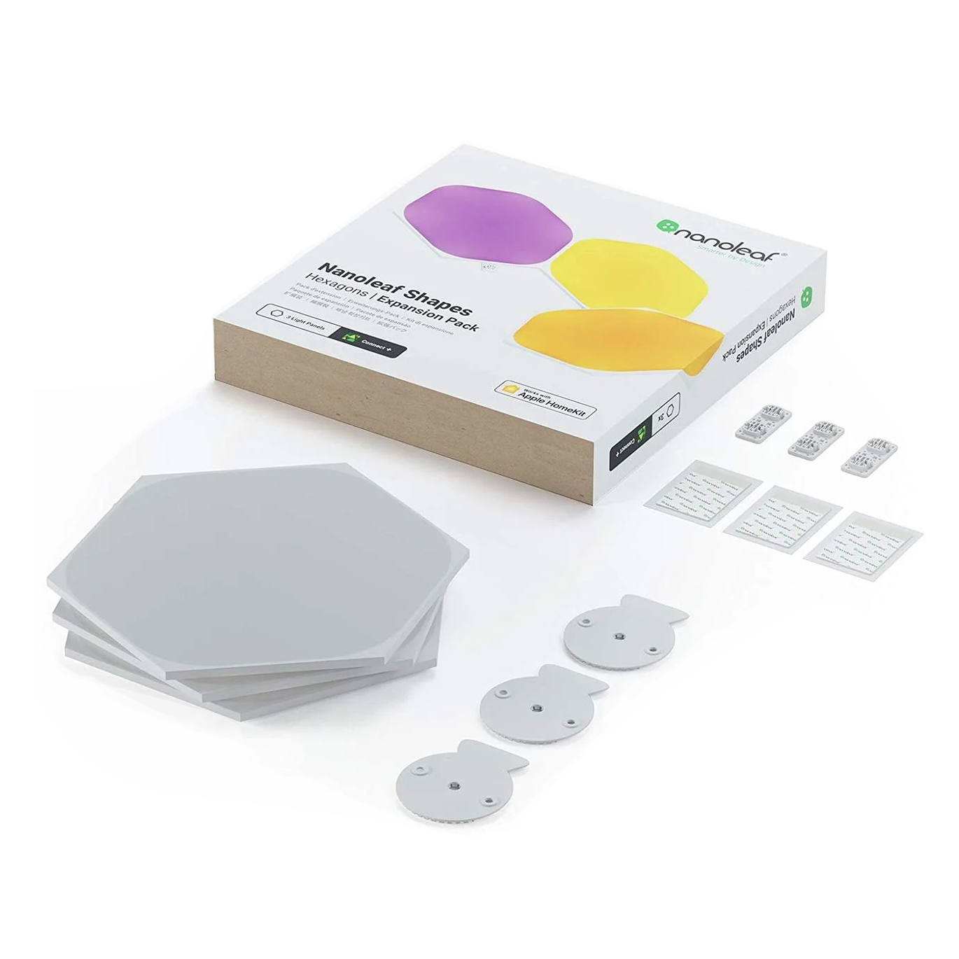 Пакет панелей Nanoleaf Shapes Hexagons Expansion Pack - 3 шт. Nanoleaf 13350