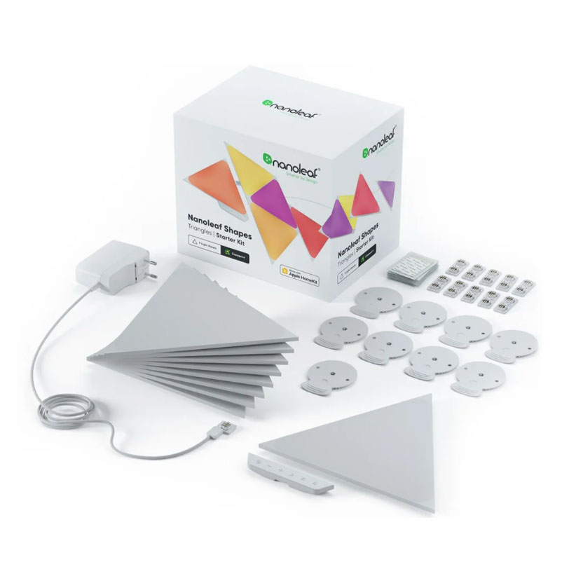 Розумна система освітлення Nanoleaf Shapes Triangles Starter Kit - 9 шт. Nanoleaf 13353