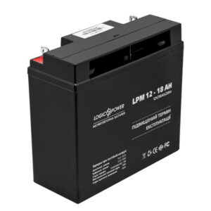 Акумулятор LogicPower LPM 12V 18AH (LPM 12-18 AH) LogicPower 12256