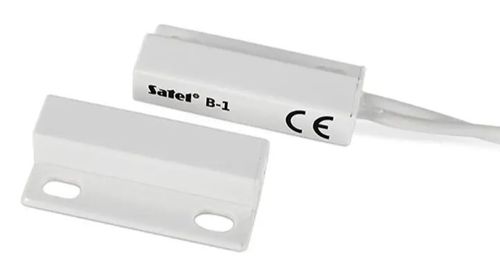 Магнітоконтактний сповіщувач відкриття Satel B-1 White