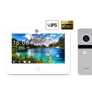 Комплект відеодомофону Neolight NeoKIT HD Pro Silver