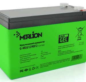 Акумуляторна батарея Merlion MLG 12V 9,0 Ah (G-MLG1290F2)