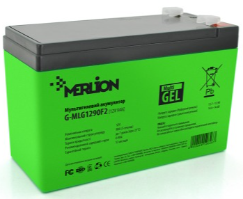 Акумуляторна батарея Merlion MLG 12V 9,0 Ah (G-MLG1290F2)