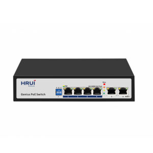 POE комутатор 6-ти портовий HongRui HR100-AF-42N HongRui 13654-1