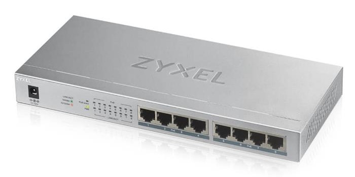 Комутатор ZYXEL GS1008HP (GS1008HP-EU0101F) ZYXEL 18000