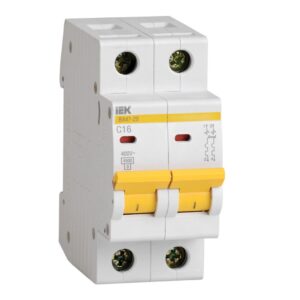 Автоматичний вимикач ВА 47-29 2P 25A 4,5кА C IEK IEK 12240-1