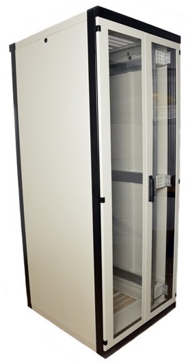 Шафа підлогова CSV Rackmount 42U-800х800 (акрил) (42U800x800GR)