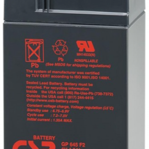 Акумуляторна батарея CSB 6V 4.5Ah (GP645)