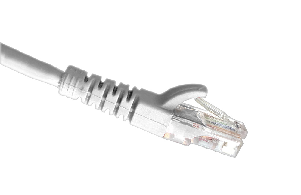 Патч-корд OK-net UTP, Cat.6, 24AWG, LSZH, 1m White (OK-PC5161-W-LSZH)