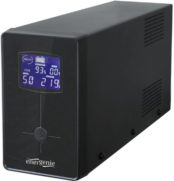 ДБЖ EnerGenie 1500VA, LCD, USB, Pro EG-UPS-034 EnerGenie 3033