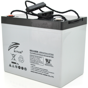 Акумуляторна батарея Ritar AGM 12V 75Ah Gray (HR12280W)