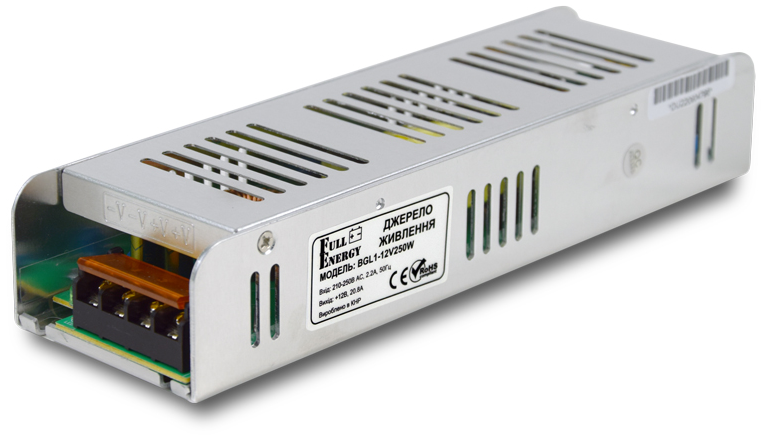 Блок живлення Full Energy BGL1-12V250W (252539)