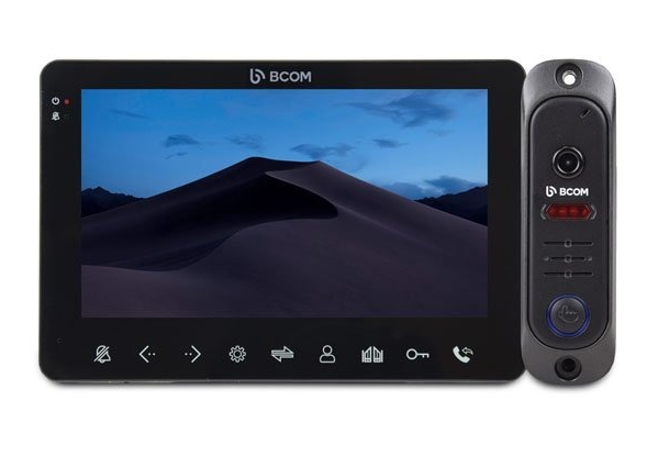 Комплект відеодомофону BCOM BD-780M Kit Black (215040)