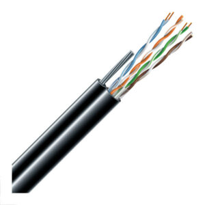Кабель вита пара 33ЦМ Cat.5e U/UTP PE 4x2x24 AWG з тросом (70910181)