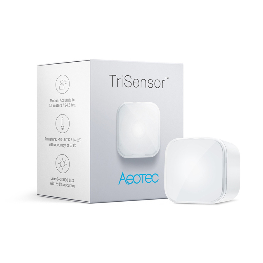 Датчик руху, температури, освітленості Aeotec TriSensor AEOEZWA005 Aeotec 12217